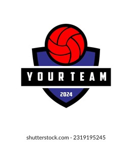 Takraw player logo design vector