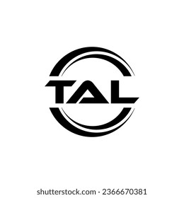 TAL Logo Design, Inspiration for a Unique Identity. Modern Elegance and Creative Design. Watermark Your Success with the Striking this Logo.