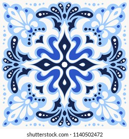 Talavera pattern.  Azulejos portugal. Turkish ornament. Moroccan tile mosaic. Spanish porcelain. Ceramic tableware, folk print. Spanish pottery. Ethnic background. Mediterranean seamless  wallpaper.