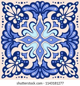 Talavera pattern.  Azulejos portugal. Turkish ornament. Moroccan tile mosaic. Spanish porcelain. Ceramic tableware, folk print. Spanish pottery. Ethnic background. Mediterranean seamless  wallpaper.