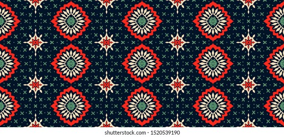 Talavera pattern. Azulejos portugal. Turkish ornament. Moroccan tile mosaic. Spanish porcelain. Ceramic tableware, folk print. Asian pottery. Ethnic background. Mediterranean wallpaper. Art Deco.