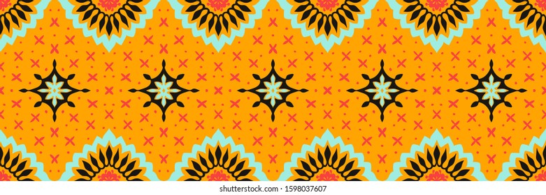 Talavera pattern. Azulejos portugal. Turkish ornament. Moroccan tile mosaic. Spanish porcelain. Ceramic tableware, folk print. Asian pottery. Ethnic background. Mediterranean wallpaper. Art Deco.