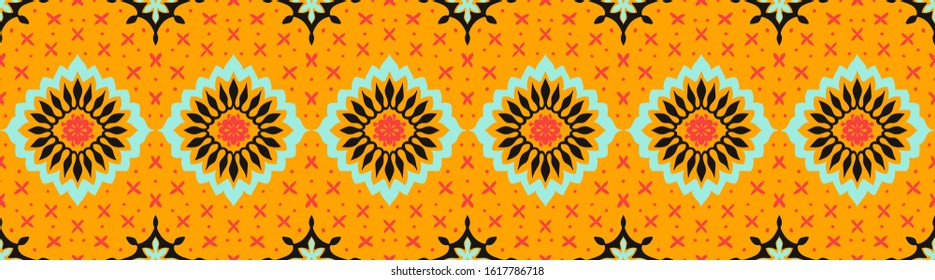 Talavera pattern. Azulejos portugal. Turkish ornament. Moroccan tile mosaic. Spanish porcelain. Ceramic tableware, folk print. Asian pottery. Ethnic background. Mediterranean wallpaper. Art Deco.