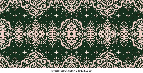 Talavera pattern. Azulejos portugal. Turkish ornament. Moroccan tile mosaic. Spanish porcelain. Ceramic tableware, folk print. Asian pottery. Ethnic background. Mediterranean wallpaper. Art Deco.