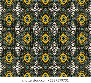 Talavera pattern. Azulejos portugal. Turkish ornament. Moroccan tile mosaic. Spanish porcelain. Ceramic tableware, folk print. Spanish pottery. Ethnic background. Mediterranean seamless wallpaper.