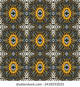 Talavera pattern. Azulejos portugal. Turkish ornament. Moroccan tile mosaic. Spanish porcelain. Ceramic tableware, folk print. Spanish pottery. Ethnic background. Mediterranean seamless wallpaper.
