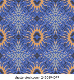 Talavera pattern. Azulejos portugal. Turkish ornament. Moroccan tile mosaic. Spanish porcelain. Ceramic tableware, folk print. Spanish pottery. Ethnic background. Mediterranean seamless wallpaper.