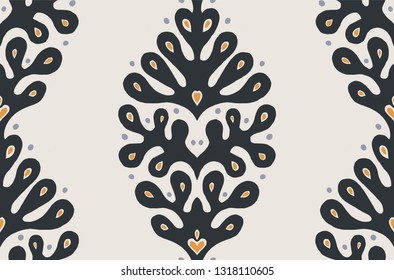 Talavera pattern.  Indian patchwork. Azulejos portugal. Turkish ornament. Moroccan tile mosaic. Ceramic tableware, folk print. Spanish pottery. Ethnic background. Mediterranean seamless  wallpaper.