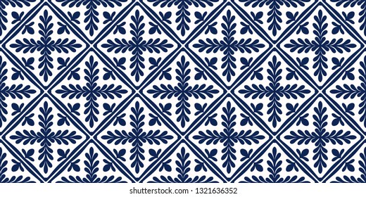 Talavera pattern.  Indian patchwork. Azulejos portugal. Turkish ornament. Moroccan tile mosaic. Ceramic tableware, folk print. Spanish pottery. Ethnic background. Mediterranean seamless  wallpaper.