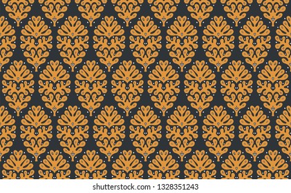 Talavera pattern.  Indian patchwork. Azulejos portugal. Turkish ornament. Moroccan tile mosaic. Ceramic tableware, folk print. Spanish pottery. Ethnic background. Mediterranean seamless  wallpaper.