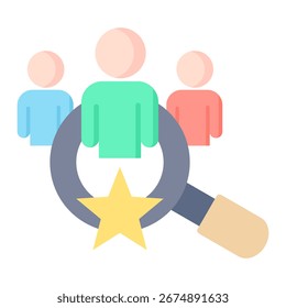 Talent Acquisition Icon Element For Design