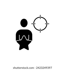 talent concept line icon. Simple element illustration. talent concept outline symbol design.