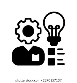 Talent Development Symbol in Vektorgrafik. Logotyp