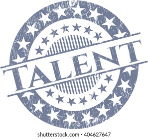 Talent grunge seal