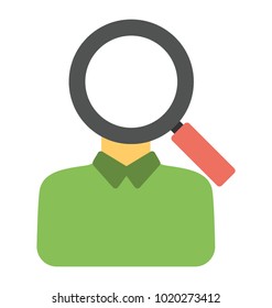 
Talent hunt , Recruitment process flat icon
