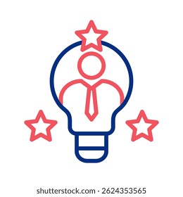Elemento de icono de talento para el diseño