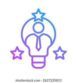 Elemento de icono de talento para el diseño