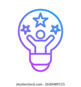 Elemento de icono de talento para el diseño