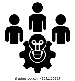 Elemento de icono de talento para el diseño