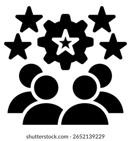 Elemento de icono de talento para el diseño