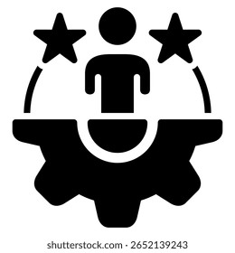 Elemento de icono de talento para el diseño
