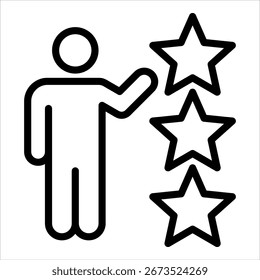 Elemento de icono de talento para el diseño