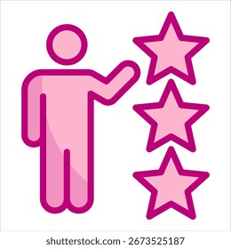 Elemento de icono de talento para el diseño