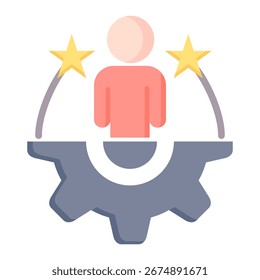 Elemento de icono de talento para el diseño