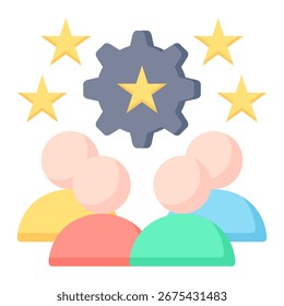 Elemento de icono de talento para el diseño