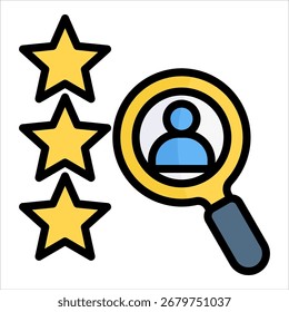 Elemento de icono de talento para el diseño