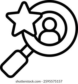 Talent Icon Element For Design And Vector