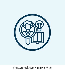talent icon isolated on white background from talent management collection. talent icon trendy and modern talent symbol for logo, web, app