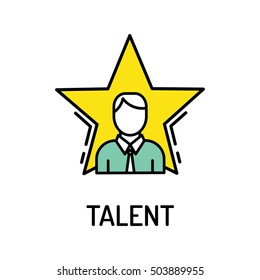 Talent Line Icon