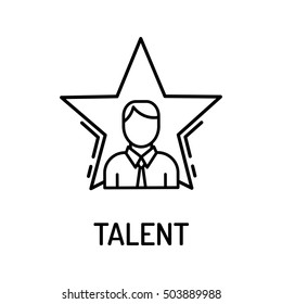 Talent Line Icon