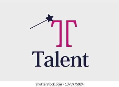 Talent logo design