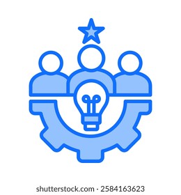 Talent Management Icon Element For Design