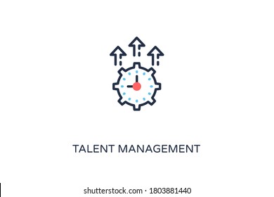 
Talent Management icon in vector. Logotype