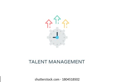 
Talent Management icon in vector. Logotype