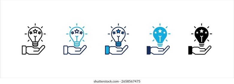 Talento Multi Style Icon Set