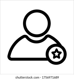 Talent Person Icon Mobile UI Or Website