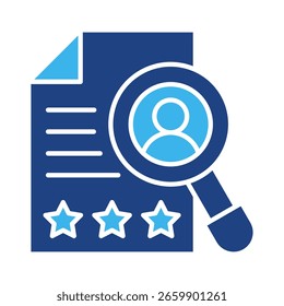 Elemento de icono de Búsqueda de talento para diseño