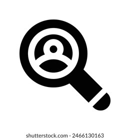 Symbol für die Talentsuche. Symbol für ein Vektorgrafik-Symbol für Ihre Website, Ihr Handy, Ihre Präsentation und Ihr Logo-Design.