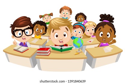 Art Class African American Stock Illustrations, Images & Vectors ...