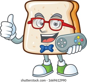 Talentoso pedazo de diseño de mascota para jugadores de pan con controlador