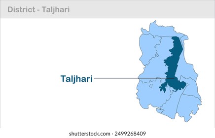 Taljhari subdistrict map, Sahibganj District, Jharkhand state, Republic of India, Government of Jharkhand, Indian territory, Eastern India, politics, village, tourism