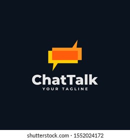 Talk Bubble, Chat, Consulting, Discussion, Comment Logo Design