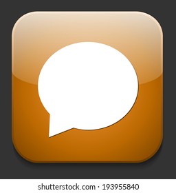 Talk bubble icon