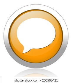 Talk bubble icon 