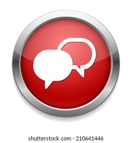 Talk bubble icon 