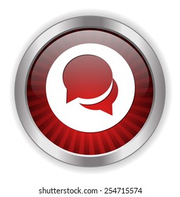 Talk bubble icon 